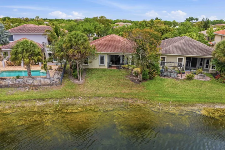 Aerial Back of house view