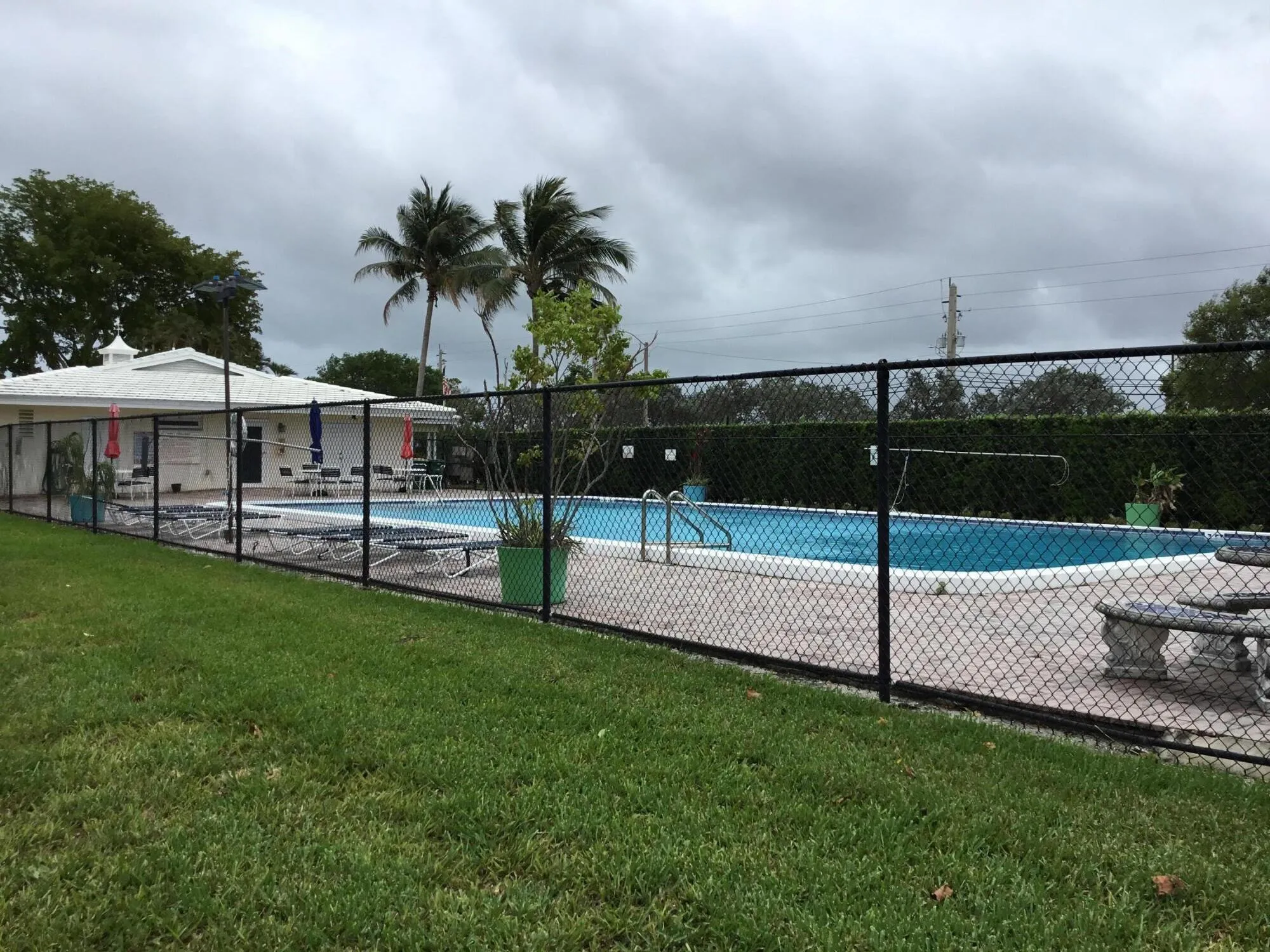 Community pool and clubhouse