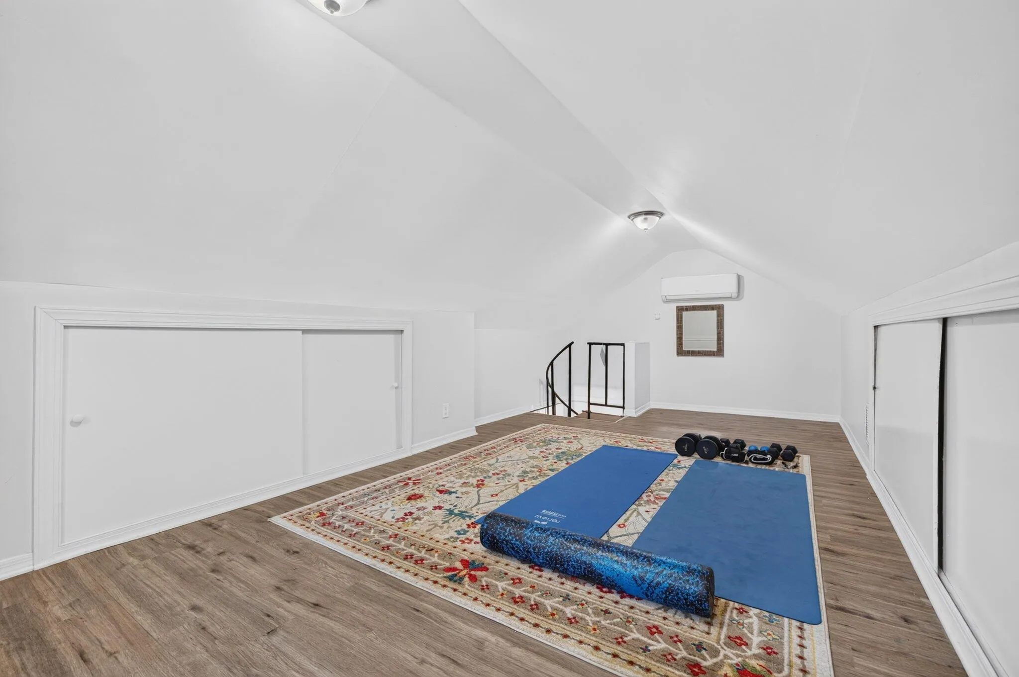 Attic loft space
