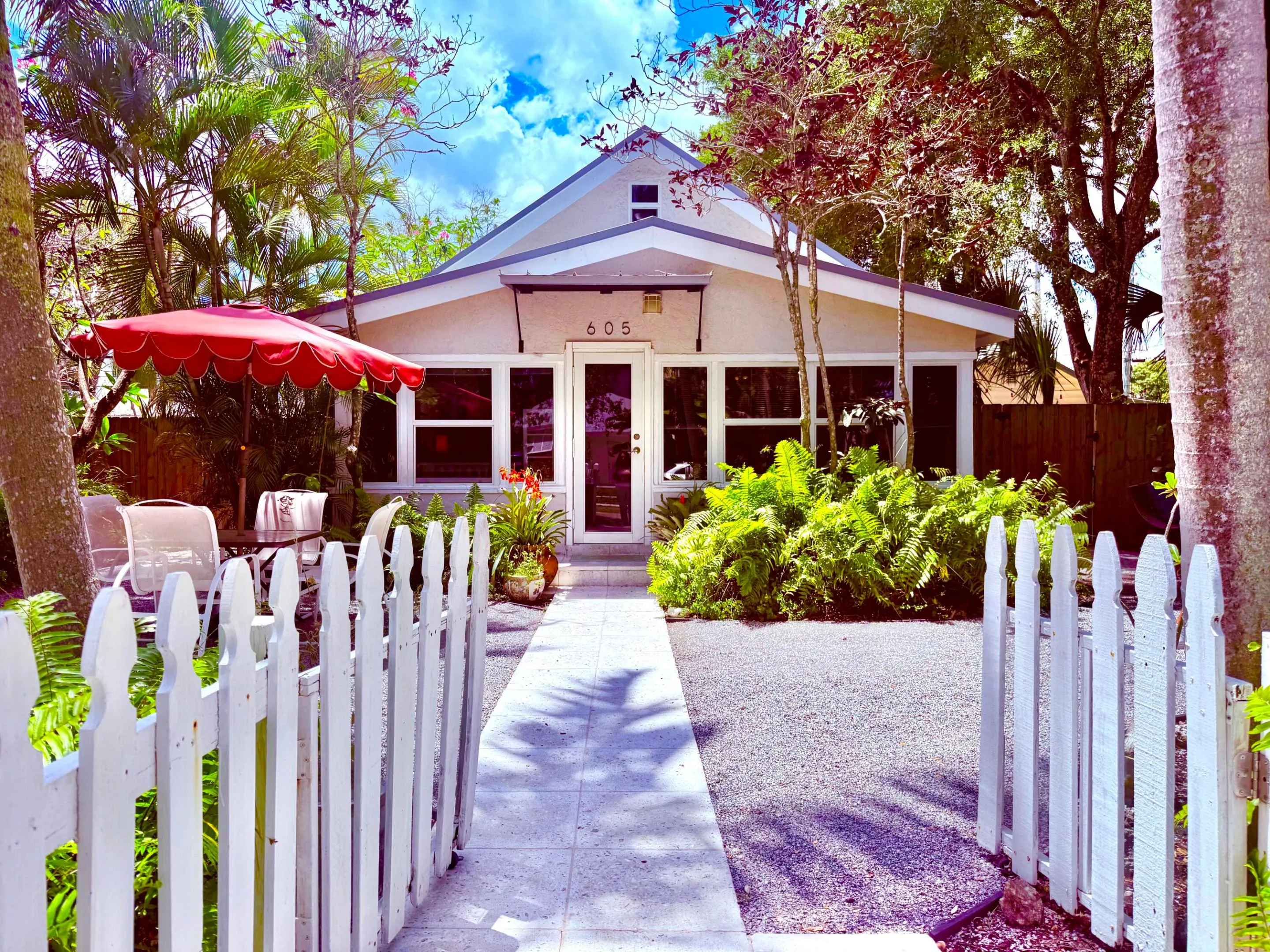 Welcome to your white picket fence home in the Tarpon River neighborhood.