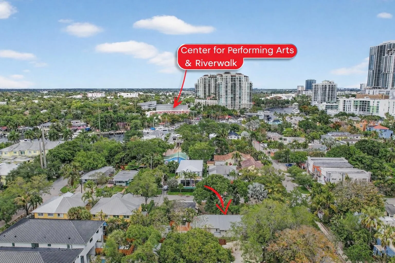 Fort Lauderdale neighborhood and Riverwa