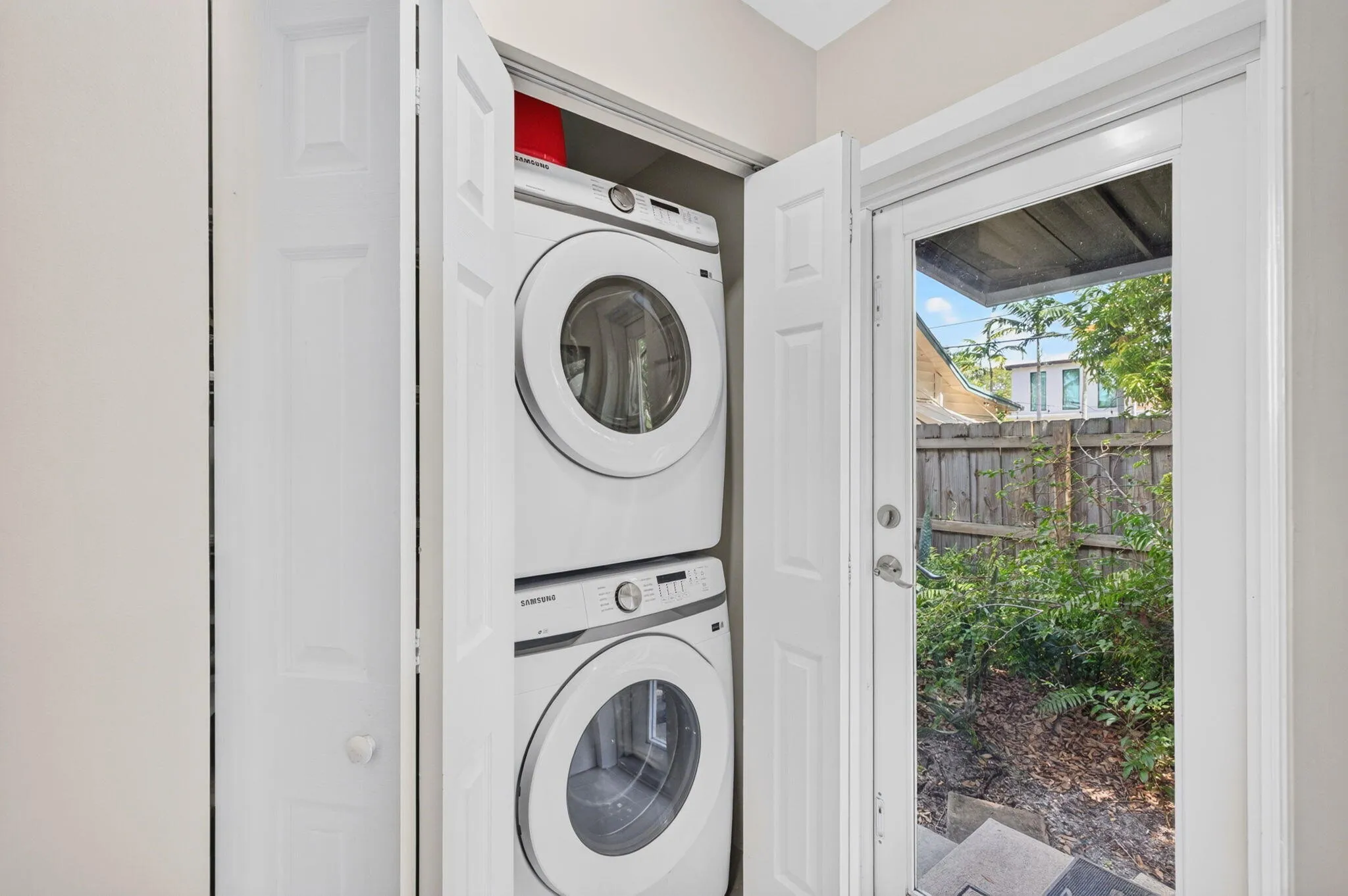 laundry closet