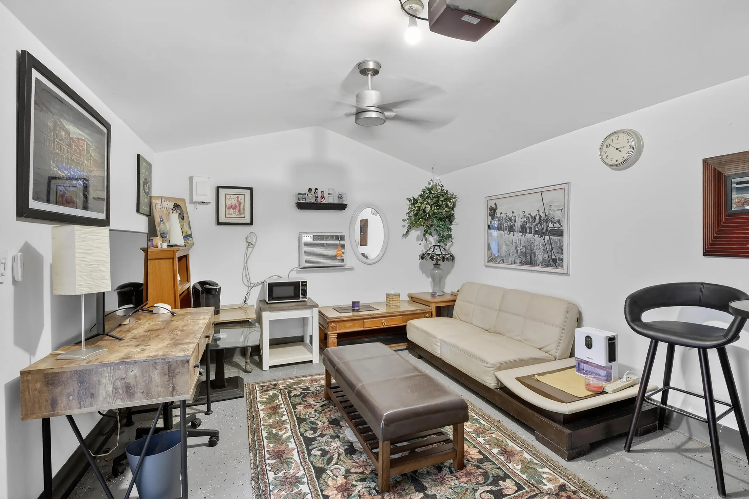 Studio room, can be converted back to garage.
