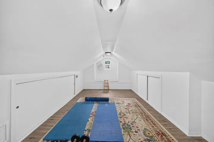 Attic loft space