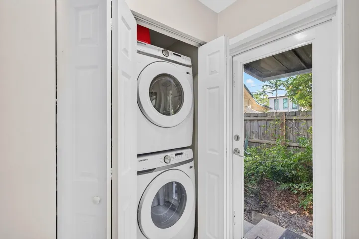 laundry closet