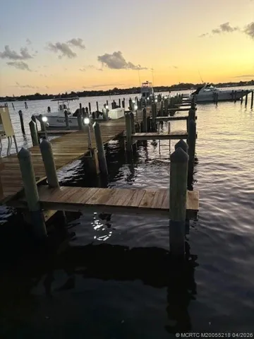 DOCK #4 IS ON THE NORTH DOCK IN THE RIVER
