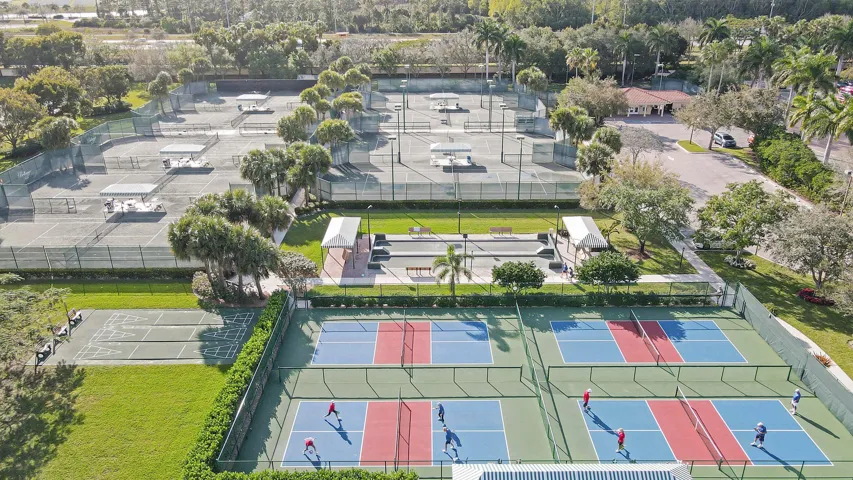 Aerial of Bellaggio Pickleball and Tenni