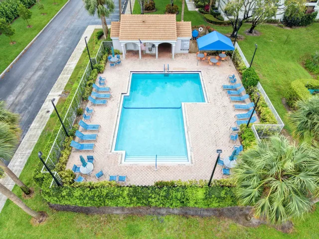 Satellite Pool Bird Eye View