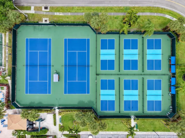 Main Clubhouse Tennis Pickleball Courts