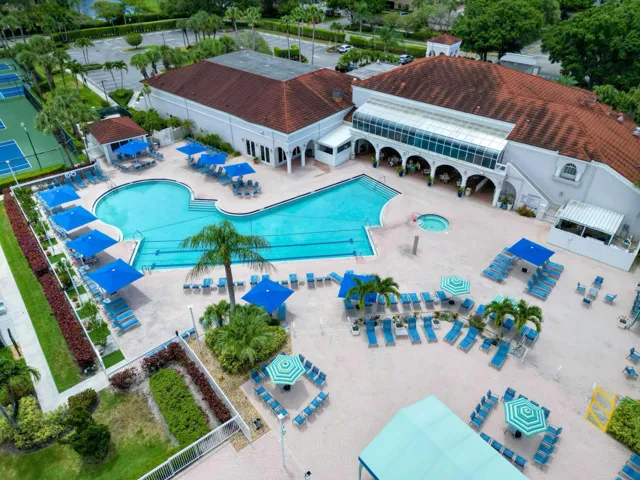 Main Clubhouse Pool Bird Eye View 1