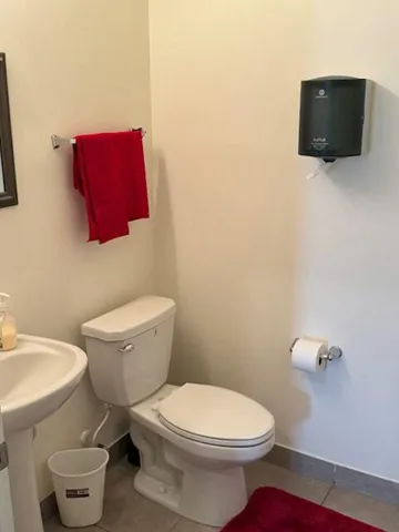 Downstairs half Bath
