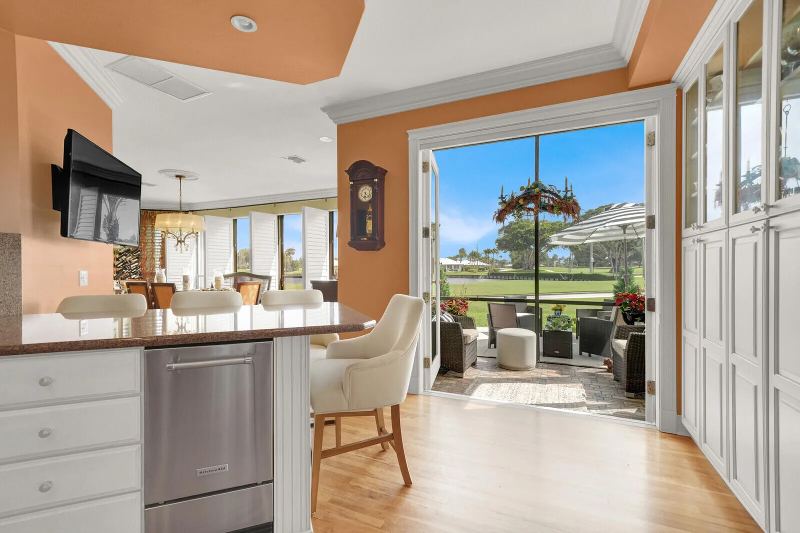 Incredible views off Dining and Kitchen