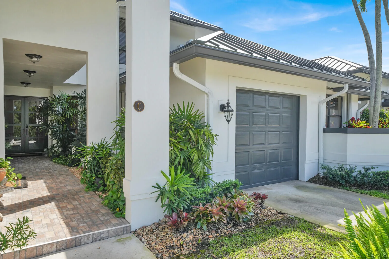 Private, attached 1 car garage