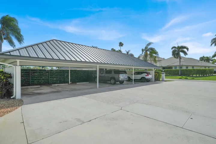 Dedicated carport spot