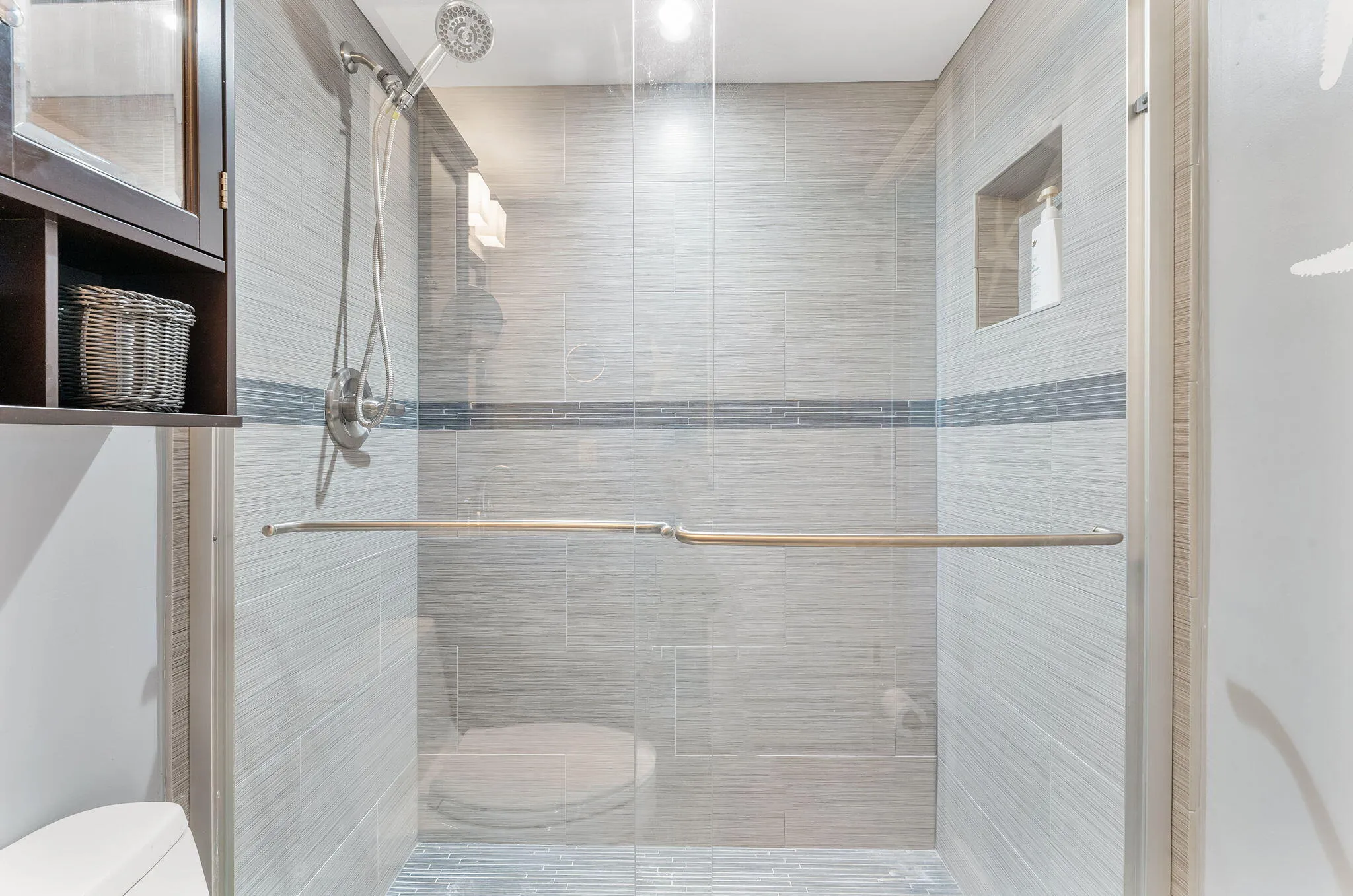 Shower in Primary Bathroom