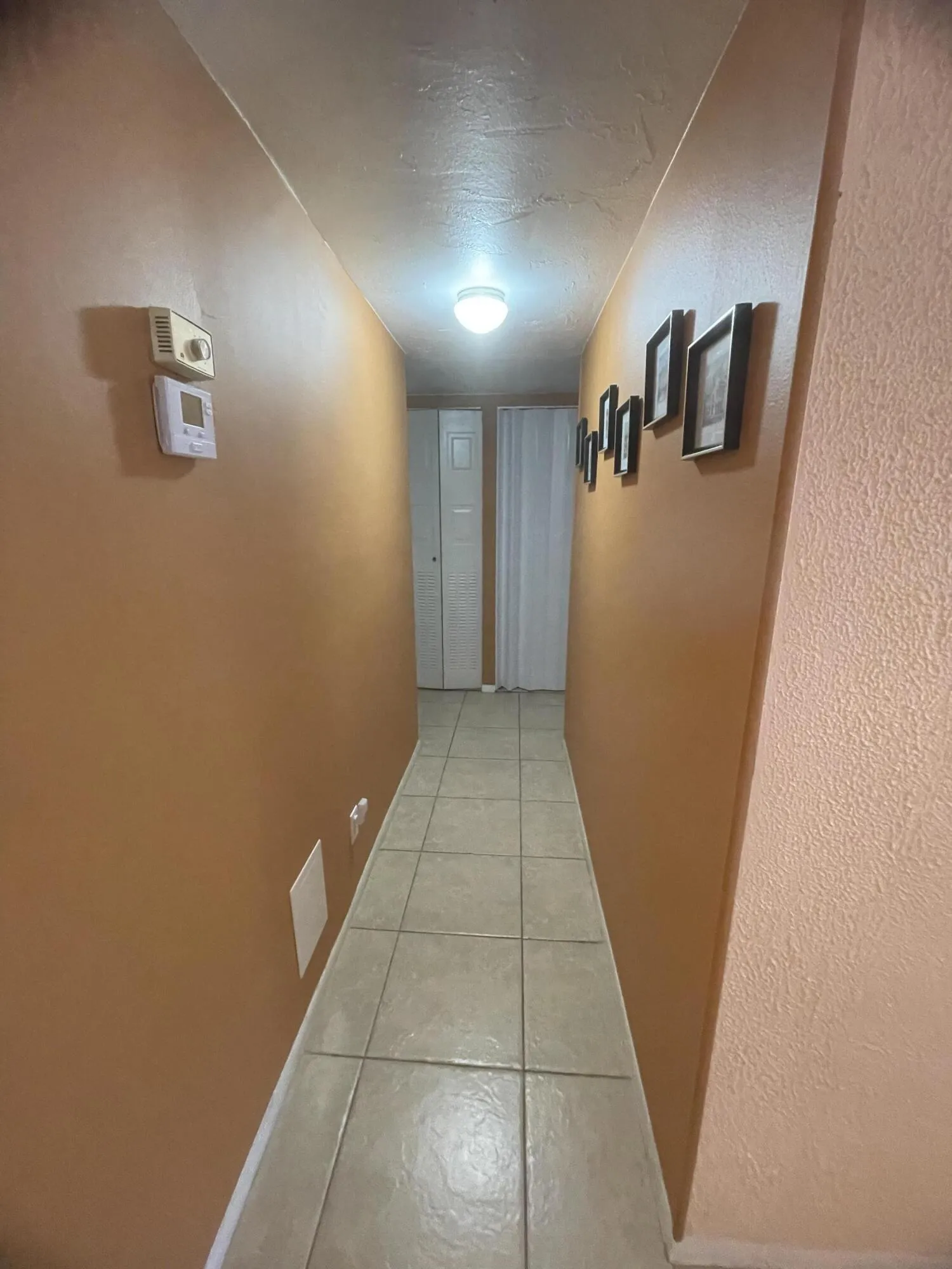 Hall to bedroom
