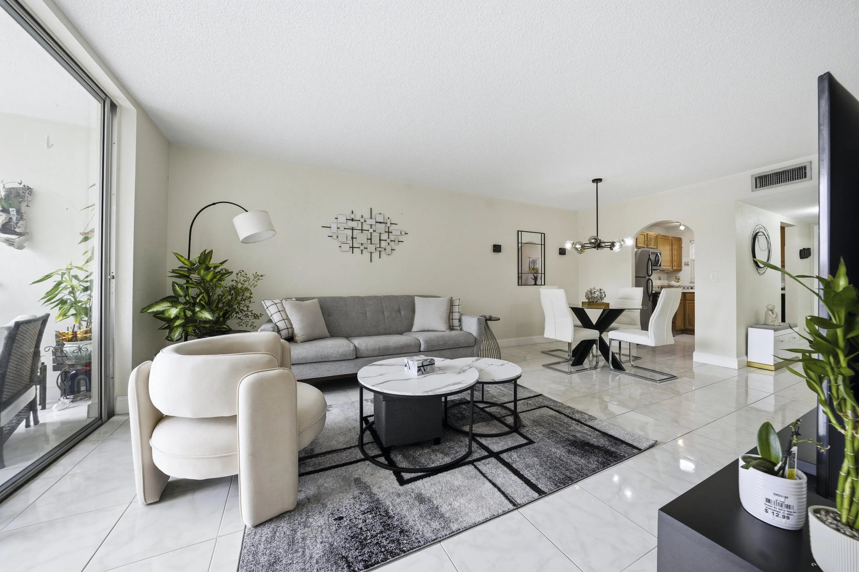 Contemporary Living Room Area
