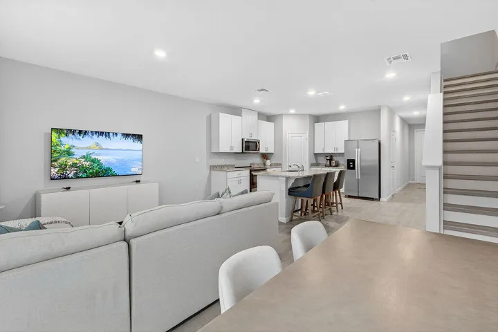 Open floor plan