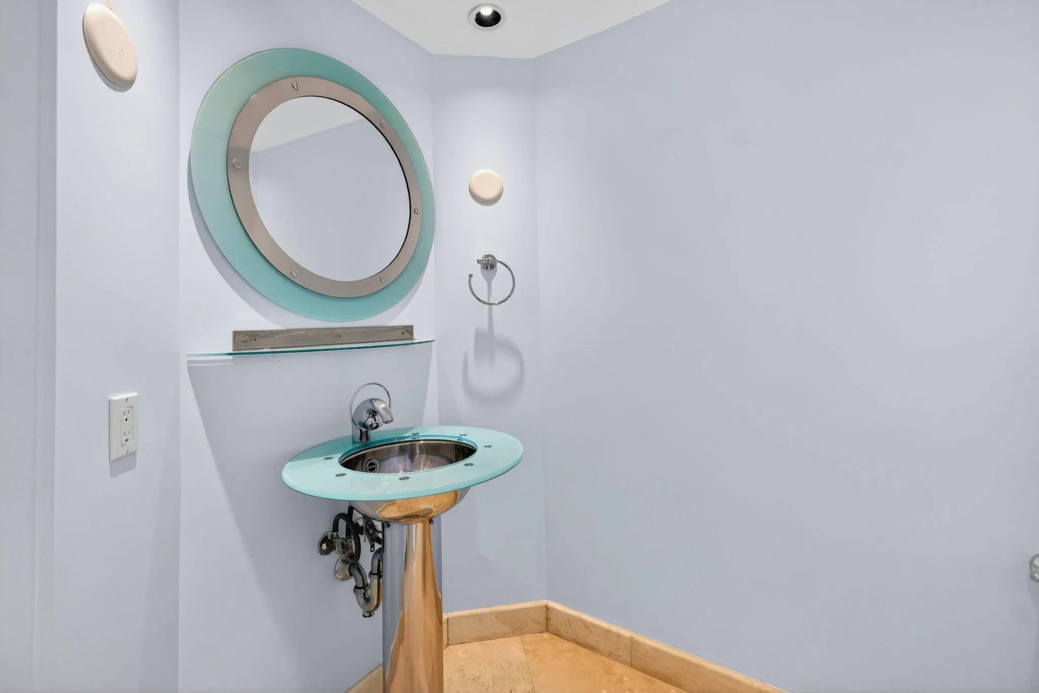 Elegant Guest Powder Room