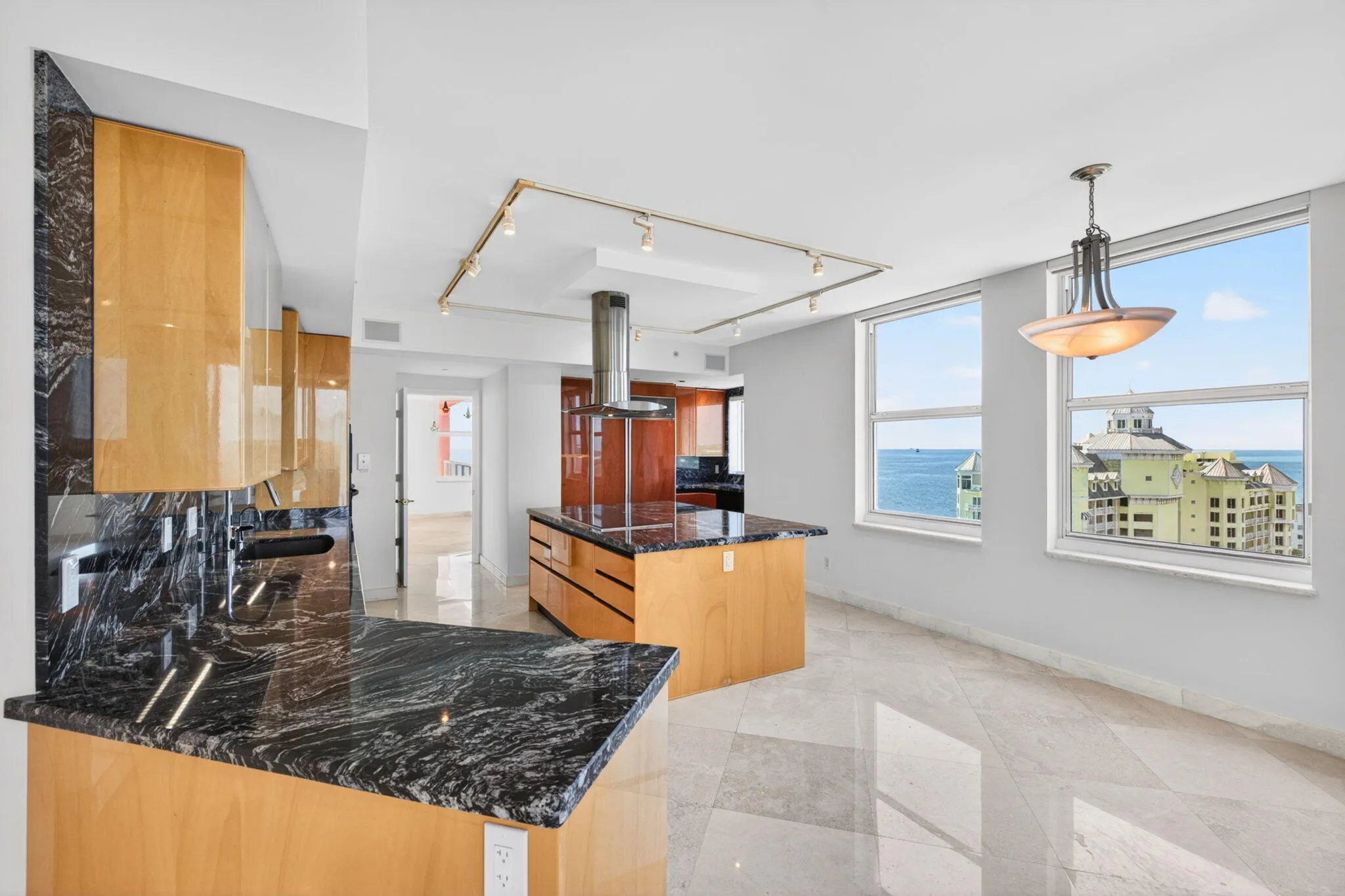 Chef’s Kitchen with Water Views