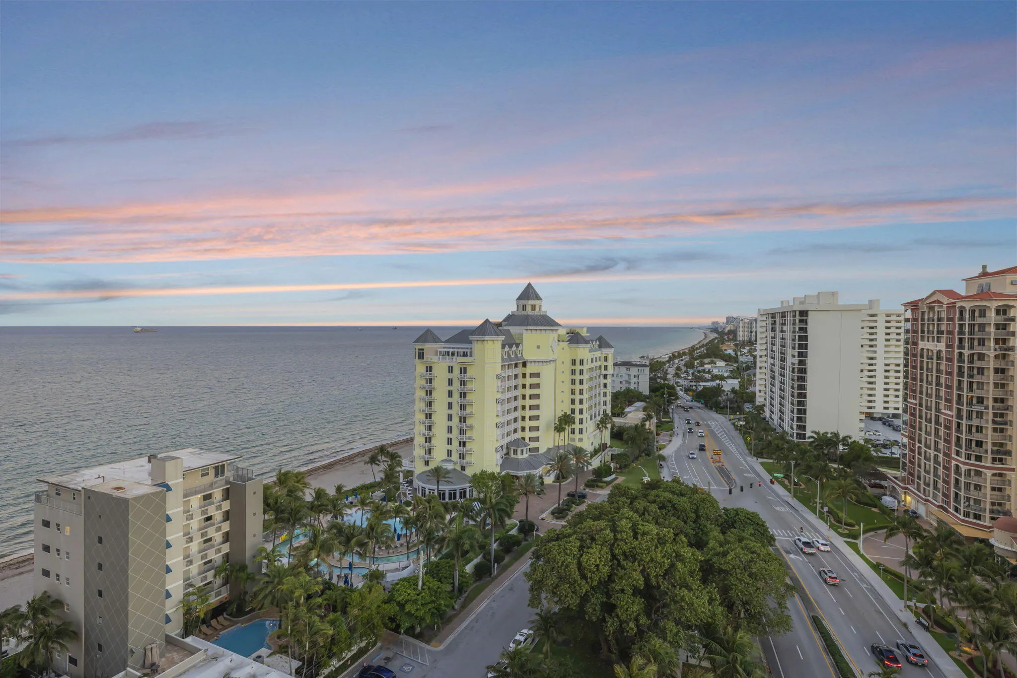 Fort Lauderdale Twilight Skyline