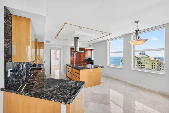 Chef’s Kitchen with Water Views