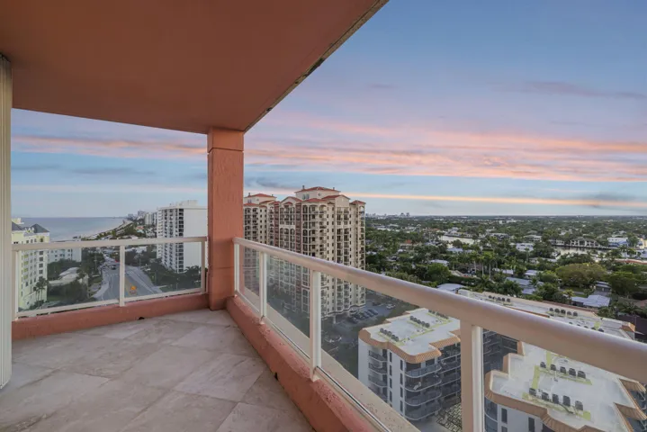 Sunset Terrace Over the Atlantic