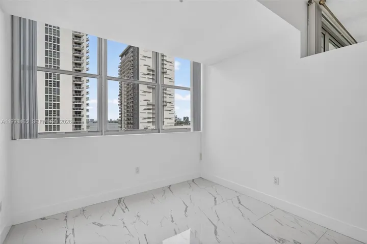 Southeast view in bedroom