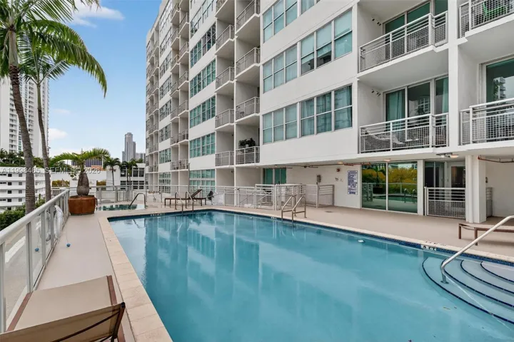 South view of pool