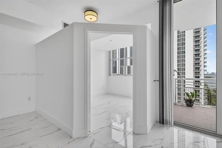 Looking onto bedroom