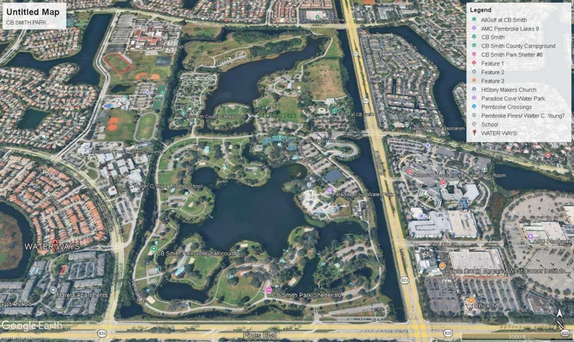 300 ACRE CB SMITH PARK WITH PARADISE COVE WATER PARK. 5 MINUTES.