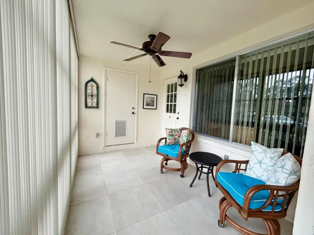STORAGE CLOSET ON PORCH