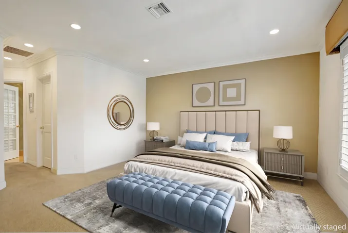 Virtually Staged - Primary Bedroom
