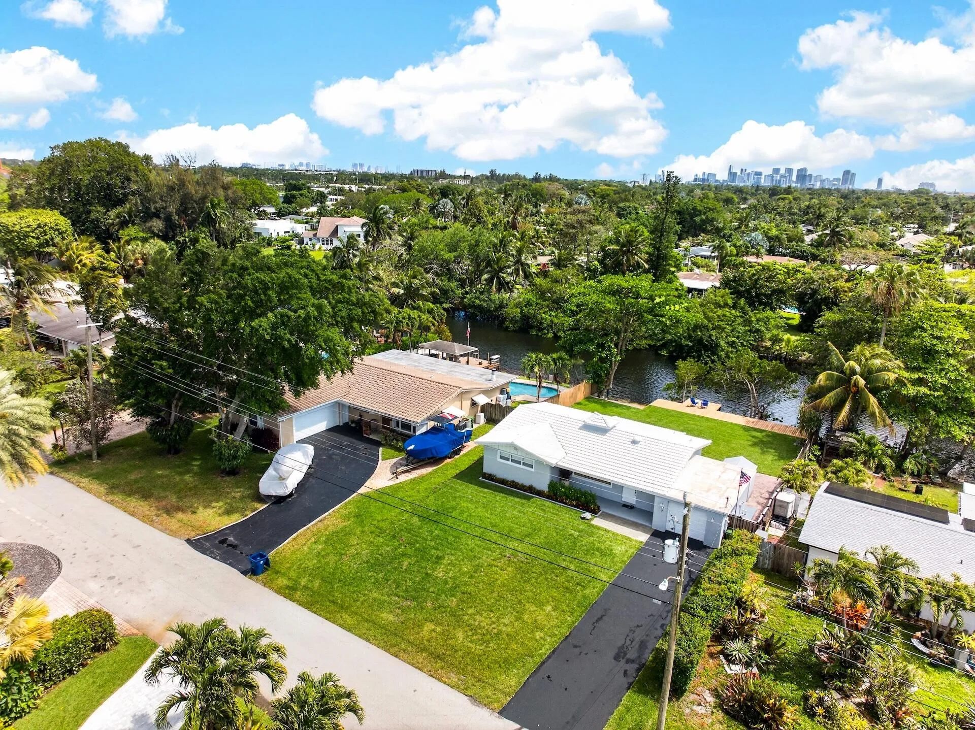 Aerial View of Property