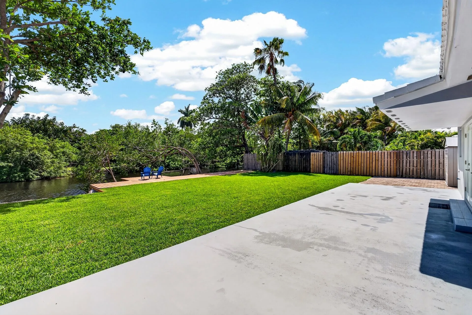 Spacious Backyard
