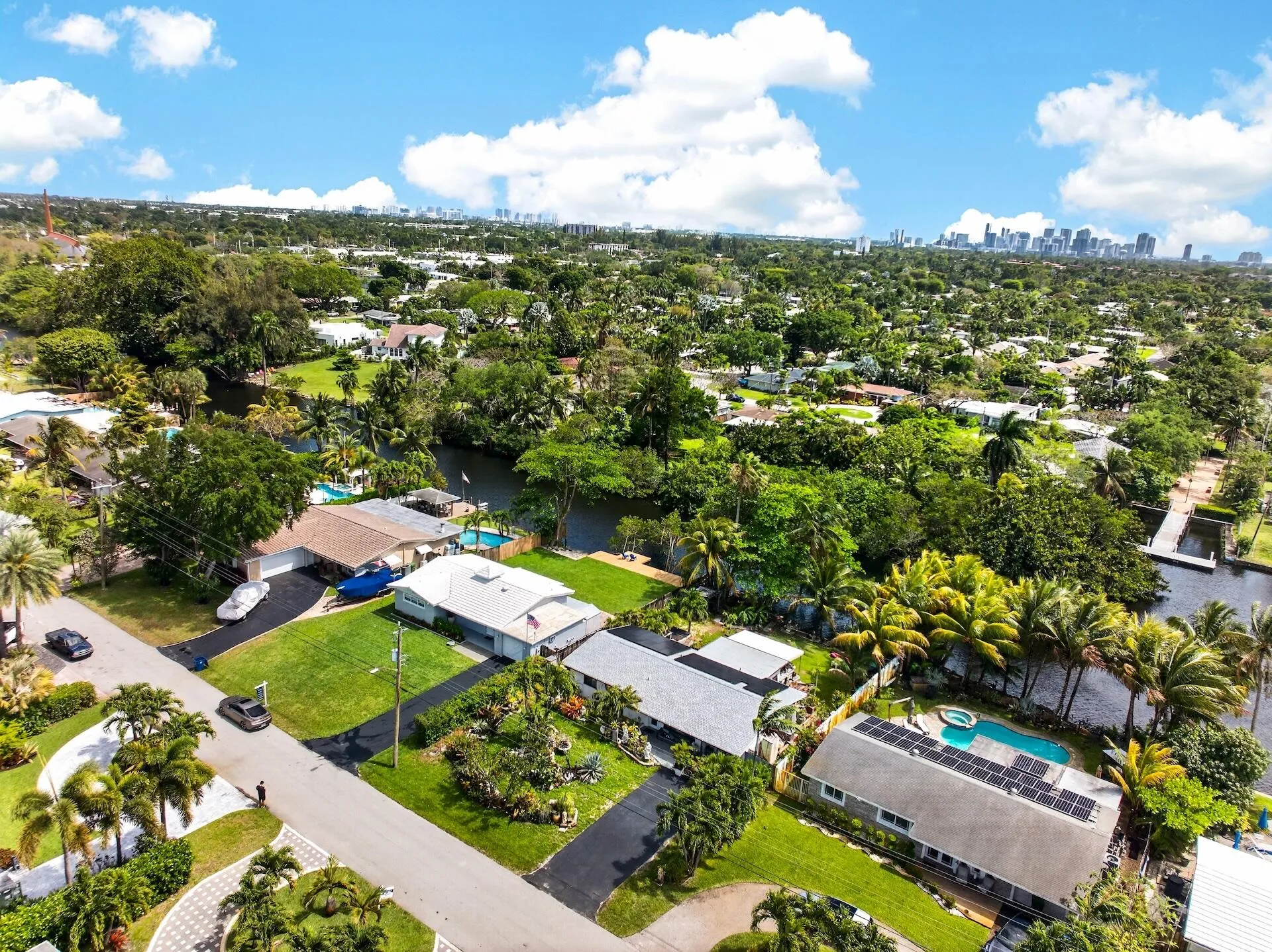 Aerial View of Property