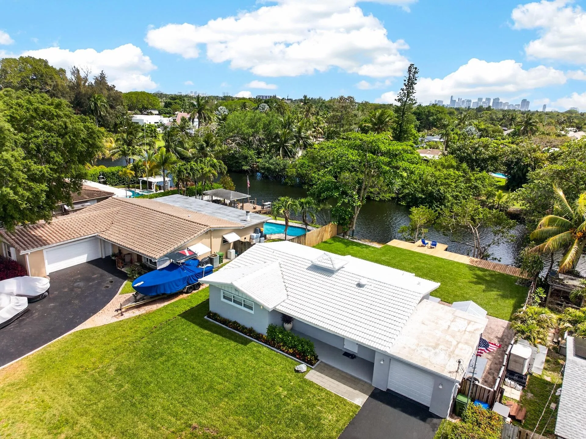 Aerial View of Property