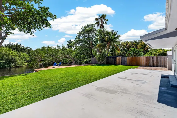 Spacious Backyard