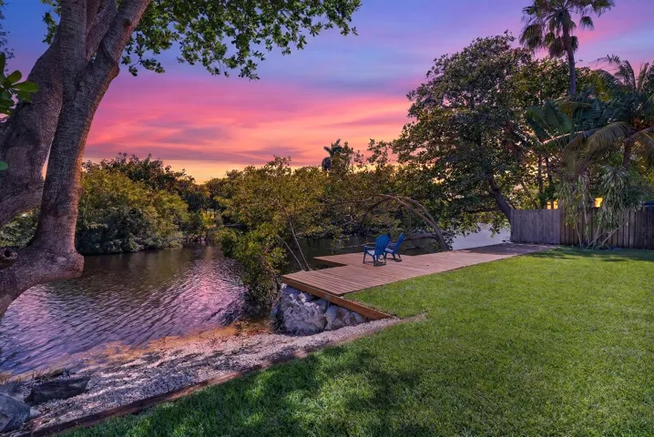 TWILIGHT BACKYARD