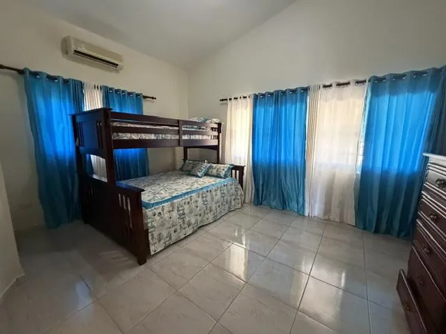 Bedroom with bunk beds