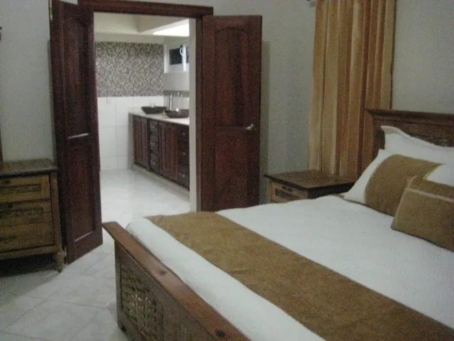Each bedroom has it's own bath
