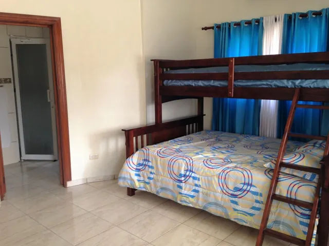 Bedroom with bunk beds