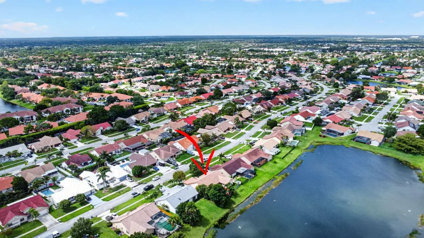 AERIAL VIEW OF PROPERTY
