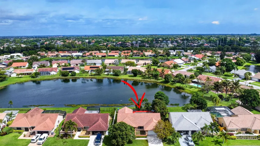 AERIAL VIEW OF PROPERTY