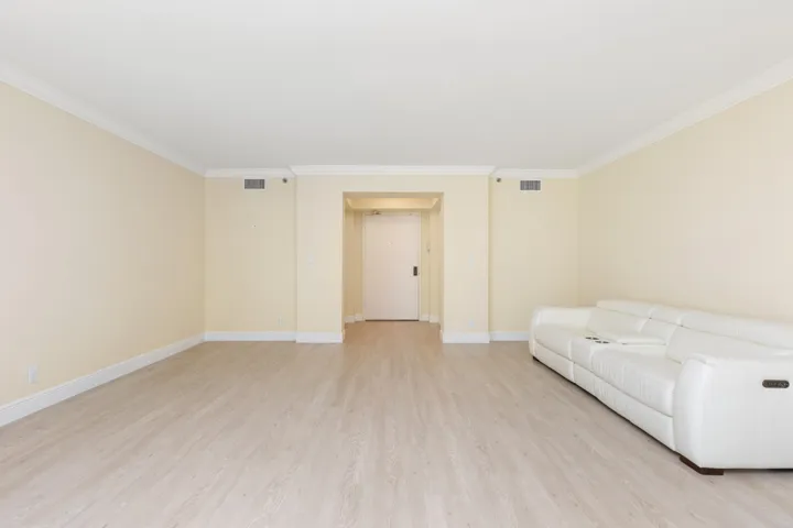 Living room to front door