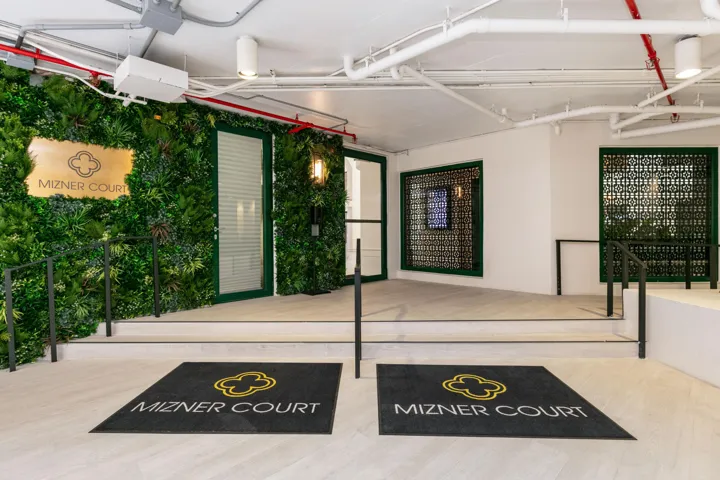Entrance from garage