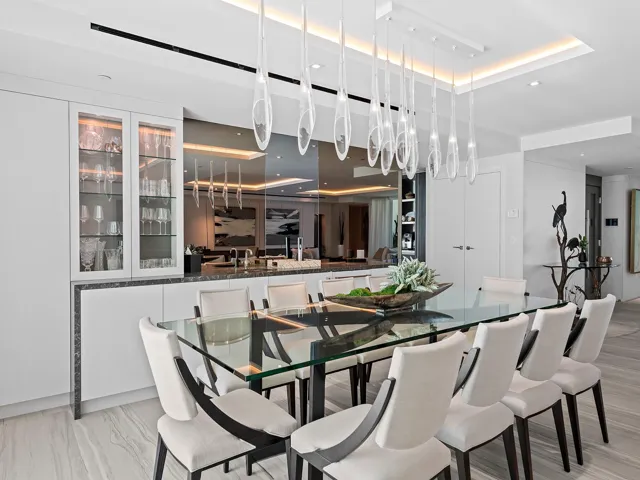 Dining Area and Wet Bar