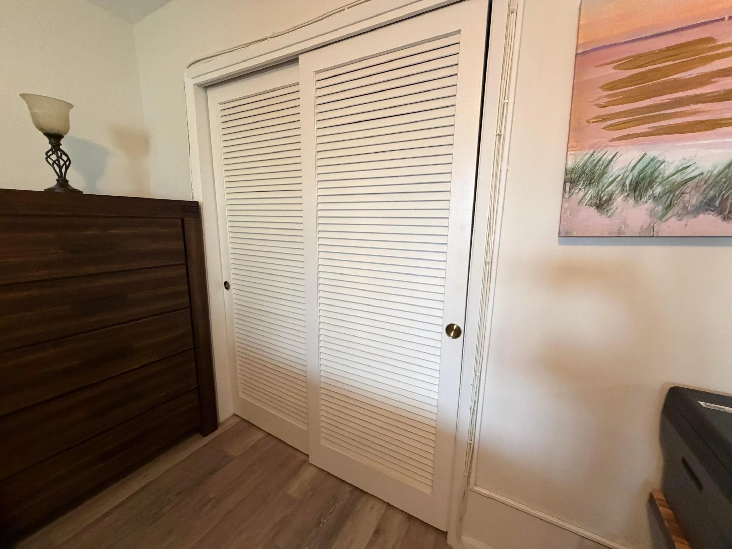 Second closet in bedroom