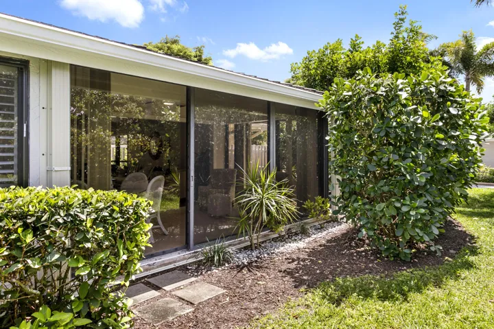 Outside view of Enclosed Porch