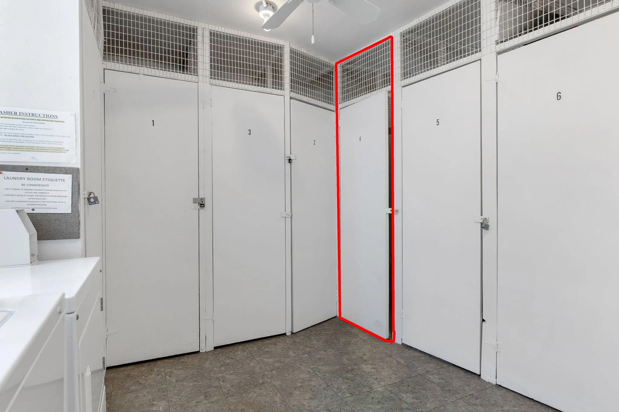 W/D, Storage
